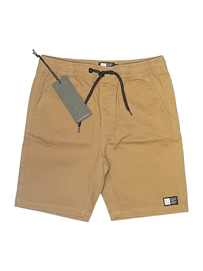 Pre-owned Lira Khaki Shorts In Tan