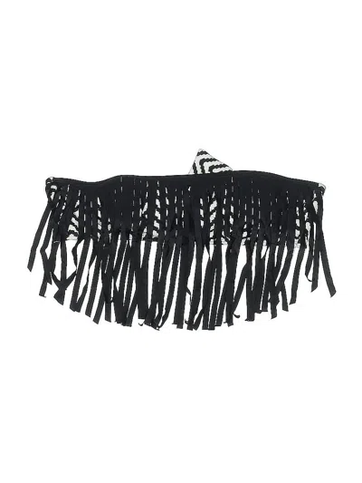 Pre-owned Lira Swimsuit Top Black Swimwear