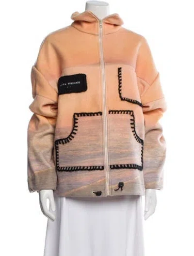 Pre-owned Lirika Matoshi Printed Jacket In Multi