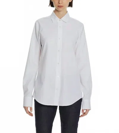 Lis Lareida Pauline Stretch Blouse In Optical White