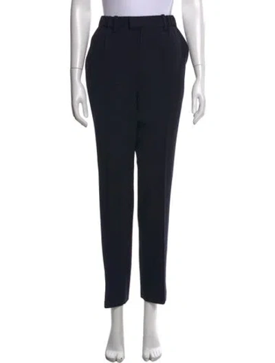 Pre-owned Lis Lareida Straight Leg Pants In Black