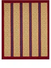 Lisa Corti Abstract-print Striped Table Cloth In Neutrals