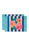 Lisa Corti - American Mat Nizam Stripes Blue-natural X2 - Multi