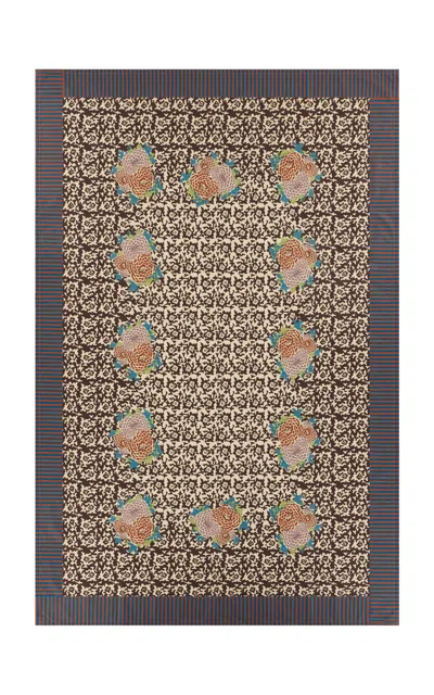 Lisa Corti - Arabesque Corolla 180x270 Natural-coffee - Multi