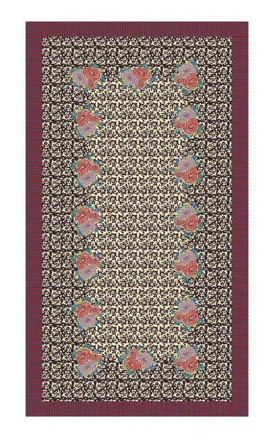 Lisa Corti - Arabesque Corolla 180x350 Natural-coffee - Multi