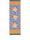 Lisa Corti Arabesque Corolla Tablecloth (150cm X 50cm) In Blue