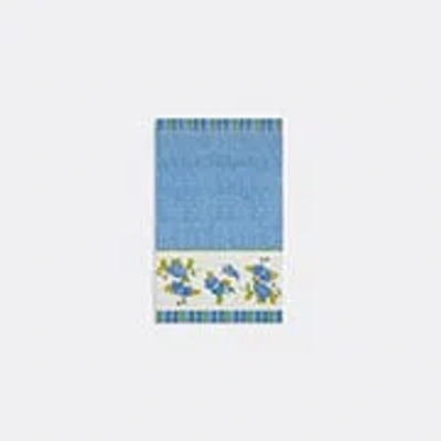 Lisa Corti Bath Linens Blue Uni