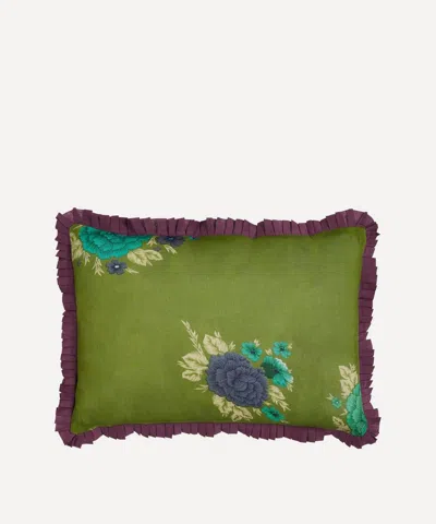 Lisa Corti Big Dhalia Rectangular Cushion