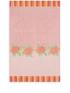 Lisa Corti Camelia Magenta Beach Towel In Pink
