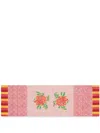 Lisa Corti Camelia Magenta Rectangular Runner In Pink