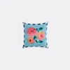 Lisa Corti Cushions Blue Uni In Blue