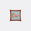 Lisa Corti Cushions Blue Uni In Blue