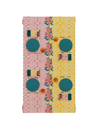 Lisa Corti Dam Dam Floral-print Napkins In Multi