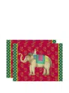 Lisa Corti Table Linens Red Uni In Red