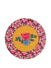 Lisa Corti Floral-print Placemat (pack Of Two) In Multi
