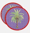 Lisa Corti Hima Palma Set Of 2 Placemats