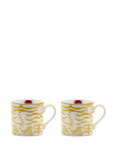 Lisa Corti Indian Tiger Mug Set