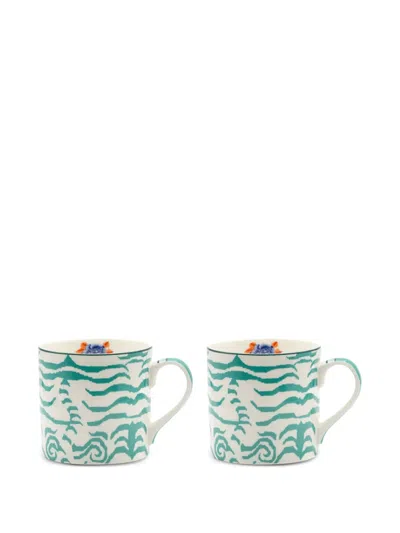 Lisa Corti Indian Tiger Mug Set