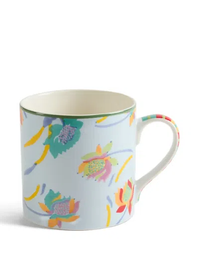 Lisa Corti Japanese Floral-print Mug In Multi