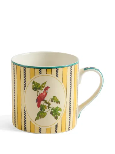 Lisa Corti Jungle Parrot Mug In Multi