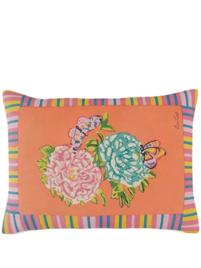 Lisa Corti Kandem Queen Cushion (40cm X 30cm) In Orange