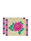 Lisa Corti Table Linens Green Uni In Multi