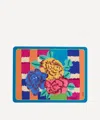 Lisa Corti Masonite Rectangular Placemat In Blue