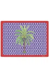 Lisa Corti Masonite Rectangular Placemat (set Of Two) In Blue