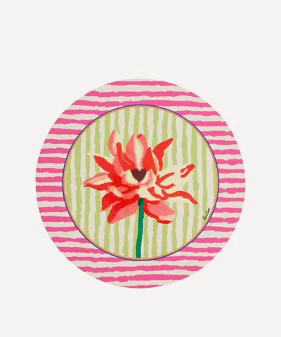 Lisa Corti Masonite Round Placemat In Multi