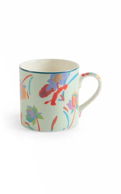 Lisa Corti - Mug Porcelain Japanise Green Unica - Green