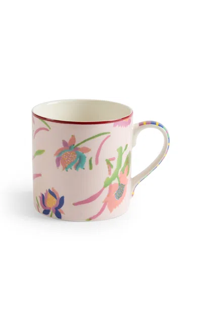 Lisa Corti - Mug Porcelain Japanise Pink Unica - Pink