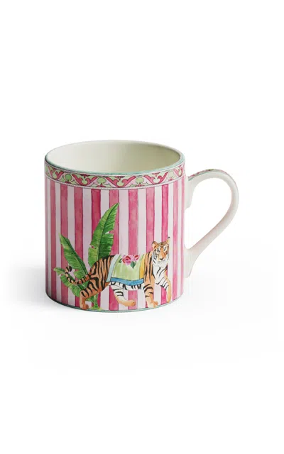 Lisa Corti - Mug Porcelain Sariska Pink Unica - Pink
