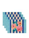 Lisa Corti Table Linens Blue Uni In Blue