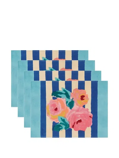 LISA CORTI NIZAM STRIPES TABLE MAT (SET OF FOUR)