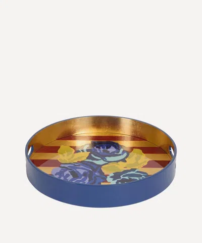 Lisa Corti Nizam Stripes Tray In Multi