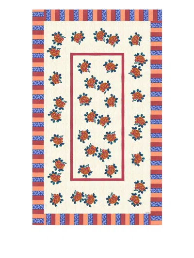 Lisa Corti Ortensia Tablecloth In Neutral