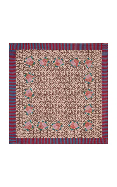 Lisa Corti - Quilt Arabesque Corolla 250x270 Natural - Coffee - Multi