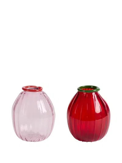 Lisa Corti Rosebud Vase Set (set Of Two) In Multi