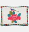Lisa Corti Royal Palace Rectangular Linen Cushion In Multicolor