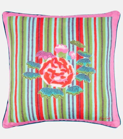 Lisa Corti Kissen Royal Palace Aus Leinen In Multicolor