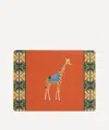 Lisa Corti Safarikat Orange Tablemat In Multi