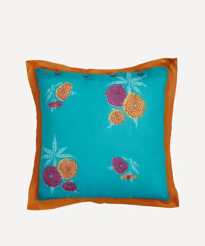 Lisa Corti Small Dhalia Square Cushion