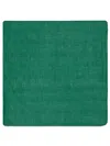 Lisa Corti Square Cotton Napkins (set Of 6) In Green