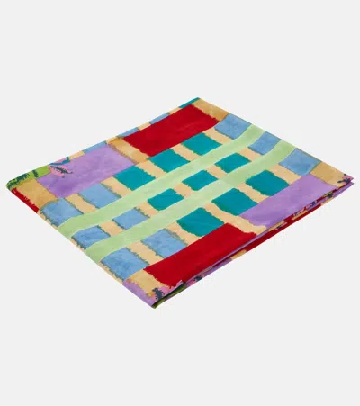 Lisa Corti Strandhandtuch Ankara Aqua In Multicolor
