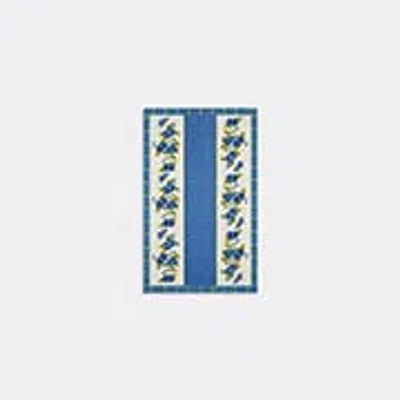 Lisa Corti Table Linens Blue Uni