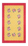 Lisa Corti - Tablecloth 180x270 Arabesque Corolla Gold-natural - Multi