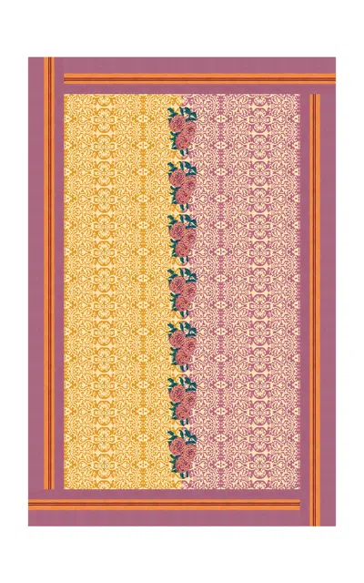 Lisa Corti - Tablecloth Dam Dam 180x270 Lilac-gold - Multi