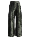 Lisa Corti Woman Pants Dark Green Size L Viscose