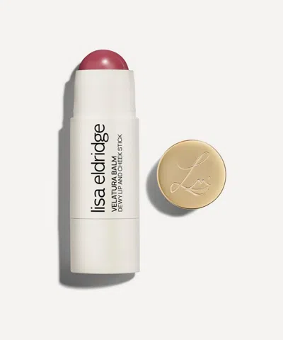 Lisa Eldridge Velatura Balm Dewy Lip And Cheek Stick 4.8g Rose Madder In Burgundy