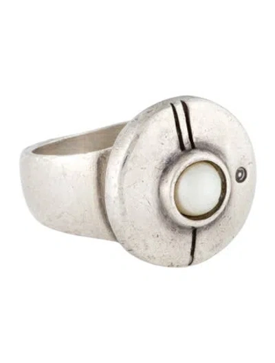 Pre-owned Lisa Jenks Pearl Ring In Multi